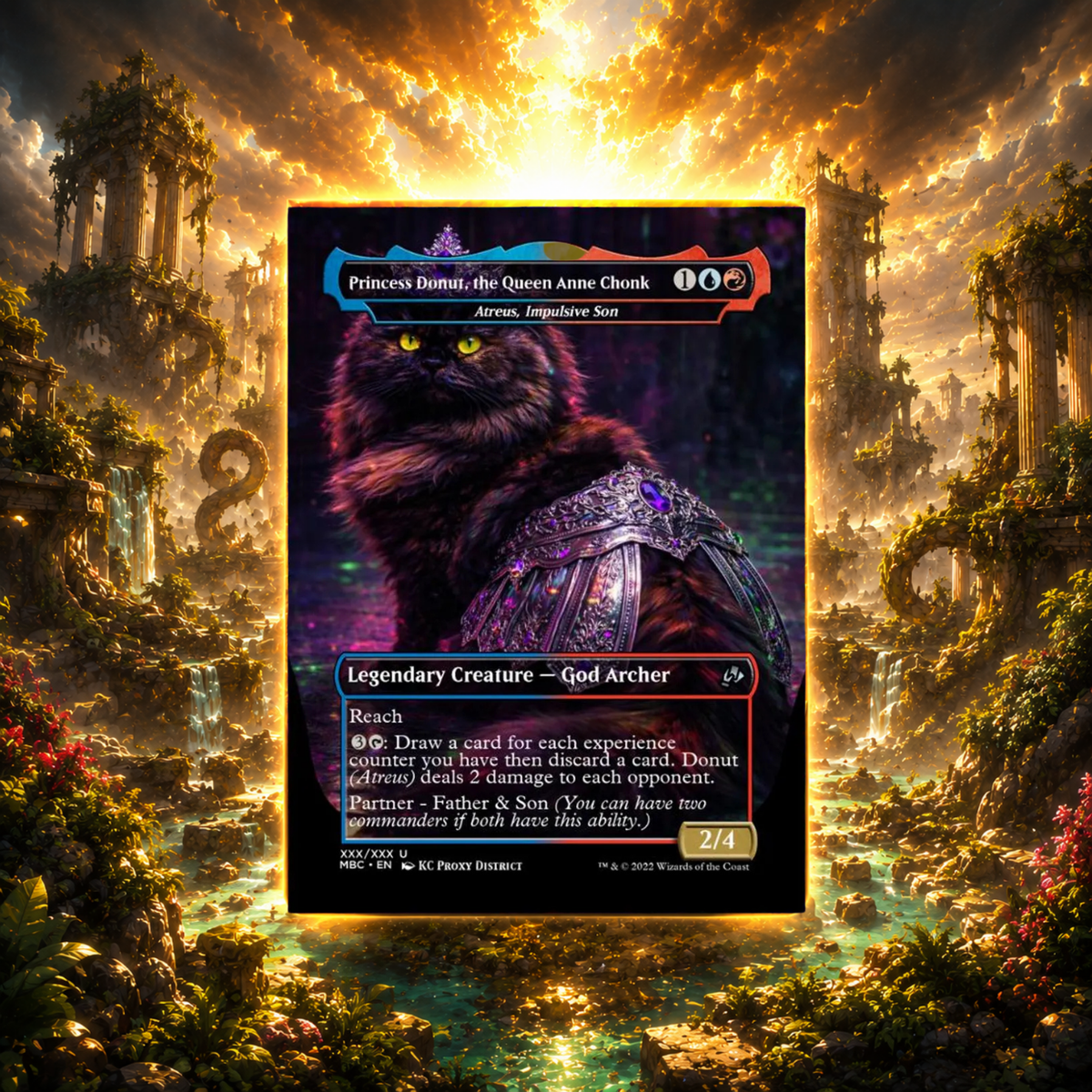 Dungeon Crawler Carl Inspired Commander Deck | 100-Card MTG Proxy EDH Set | ProxyTCG