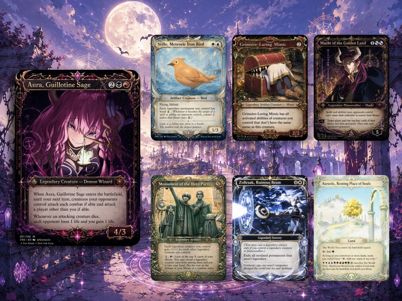 Frieren, Crimson Staff Age Commander Deck | 100+ Cards | ProxyTCG