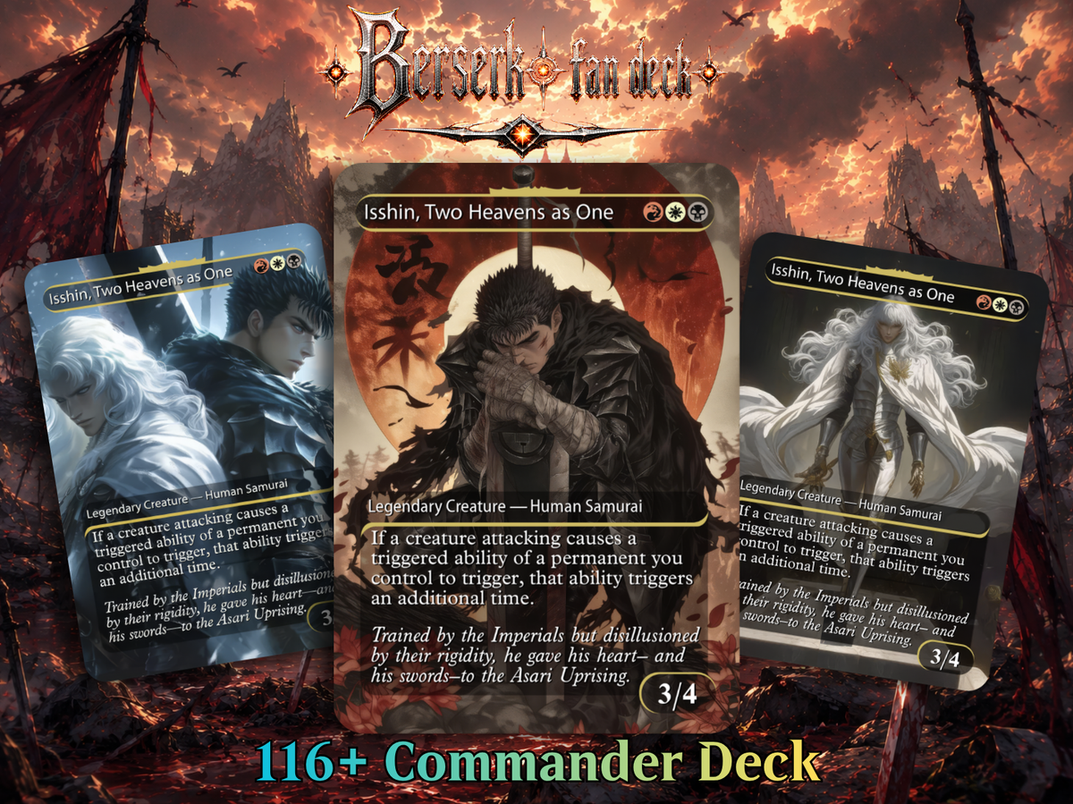Berserk Anime Commander Deck –  109+ Cards - ProxyTCG
