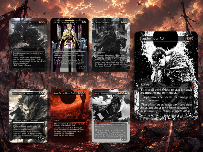 Berserk Anime Commander Deck –  109+ Cards - ProxyTCG