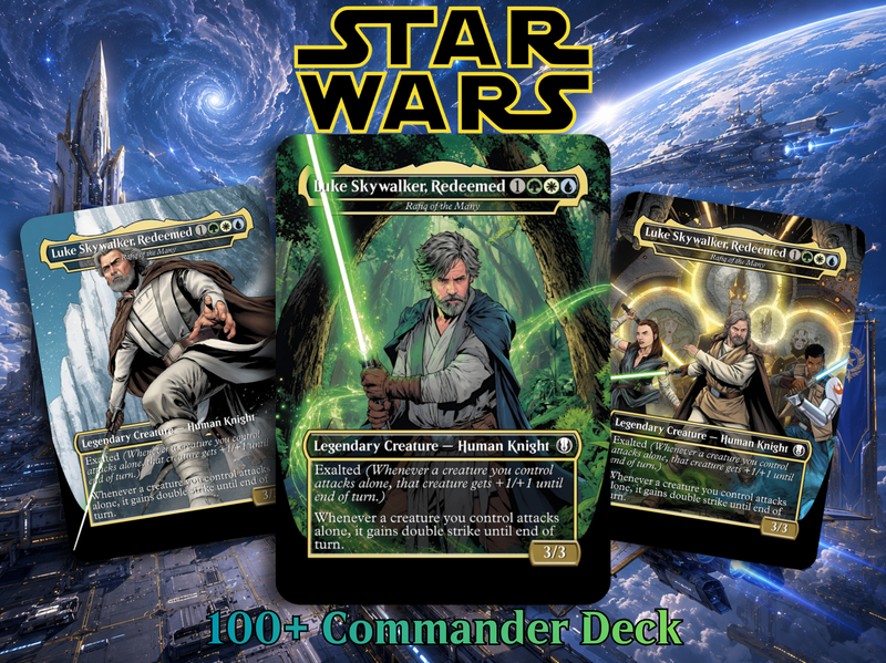JEDI AWAKENED – STAR WARS-THEMED COMMANDER DECK | 100-PIECE | ProxyTCG
