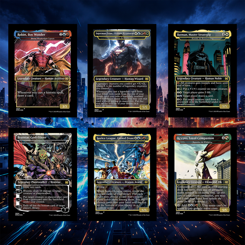 DC Superhero Commander Deck | 120+ Cards | ProxyTCG