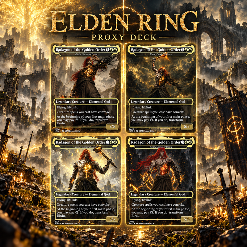 Elden Ring Commander Deck V3 – 100+ Cards | ProxyTCG