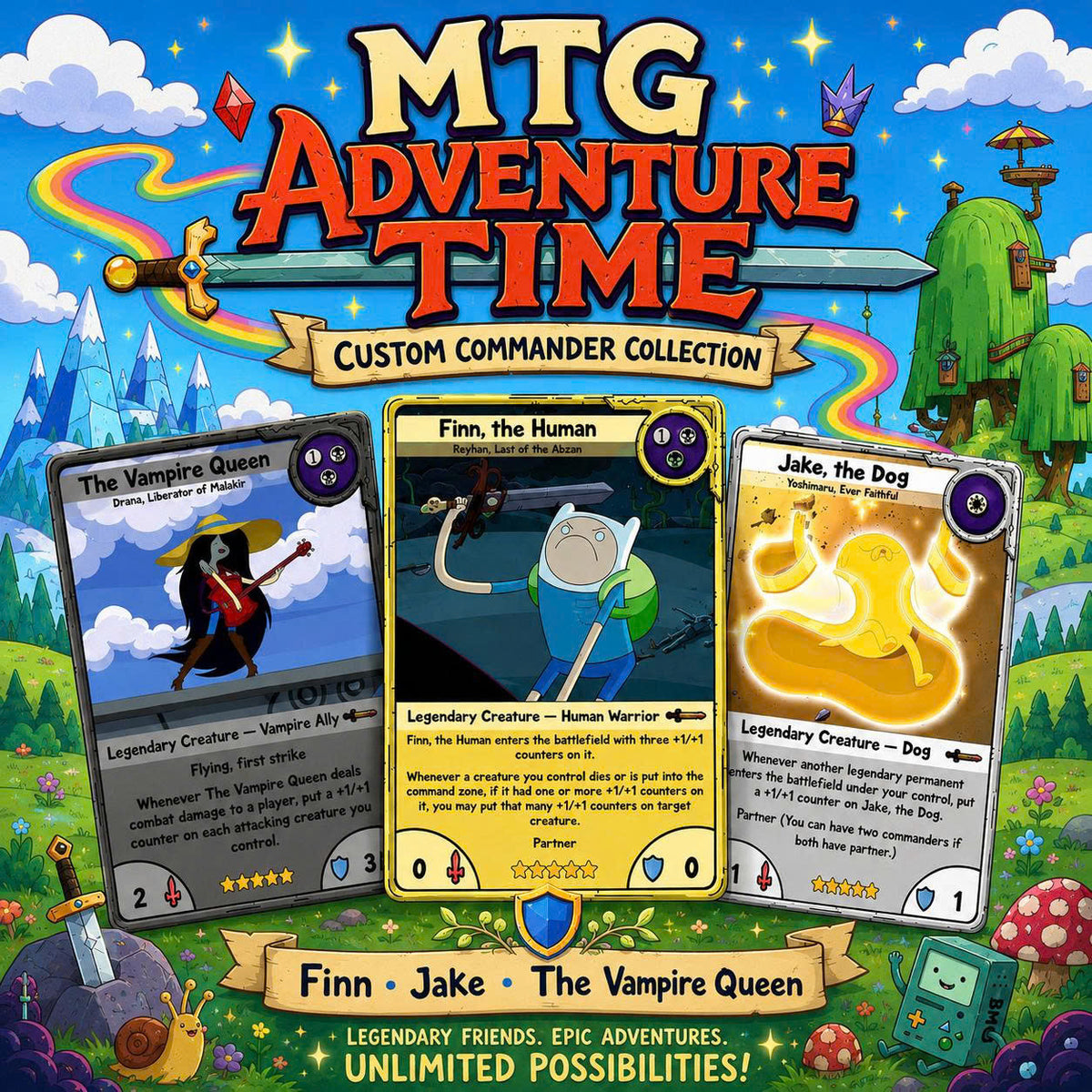 | New | Adventure time Commander Deck | ProxyTCG