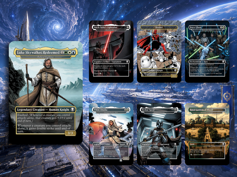 JEDI AWAKENED – STAR WARS-THEMED COMMANDER DECK | 100-PIECE | ProxyTCG