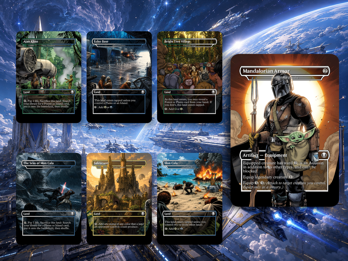 JEDI AWAKENED – STAR WARS-THEMED COMMANDER DECK | 100-PIECE | ProxyTCG