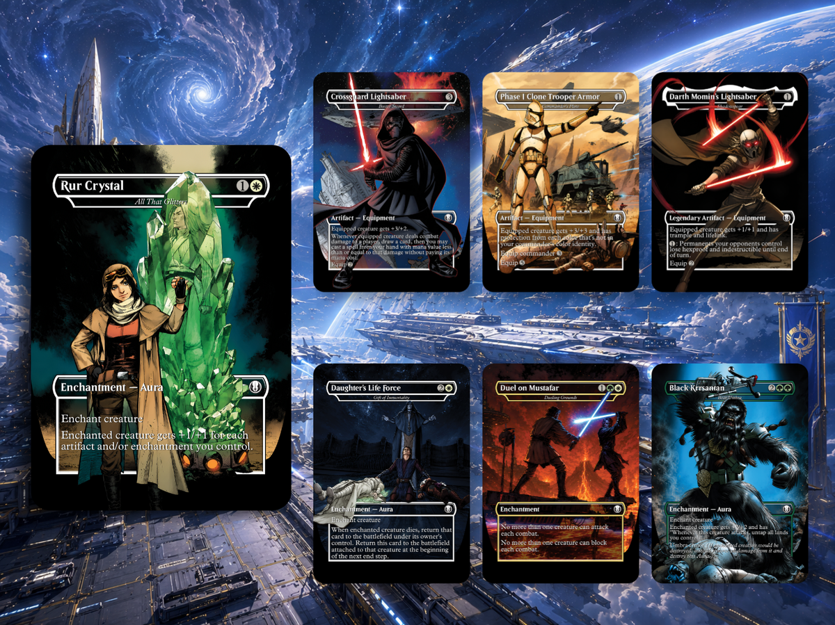 JEDI AWAKENED – STAR WARS-THEMED COMMANDER DECK | 100-PIECE | ProxyTCG