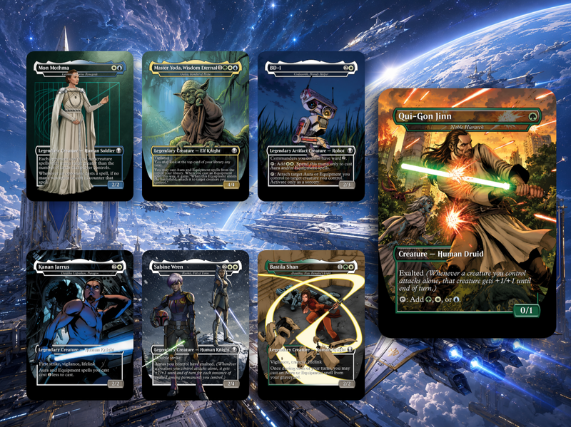 JEDI AWAKENED – STAR WARS-THEMED COMMANDER DECK | 100-PIECE | ProxyTCG
