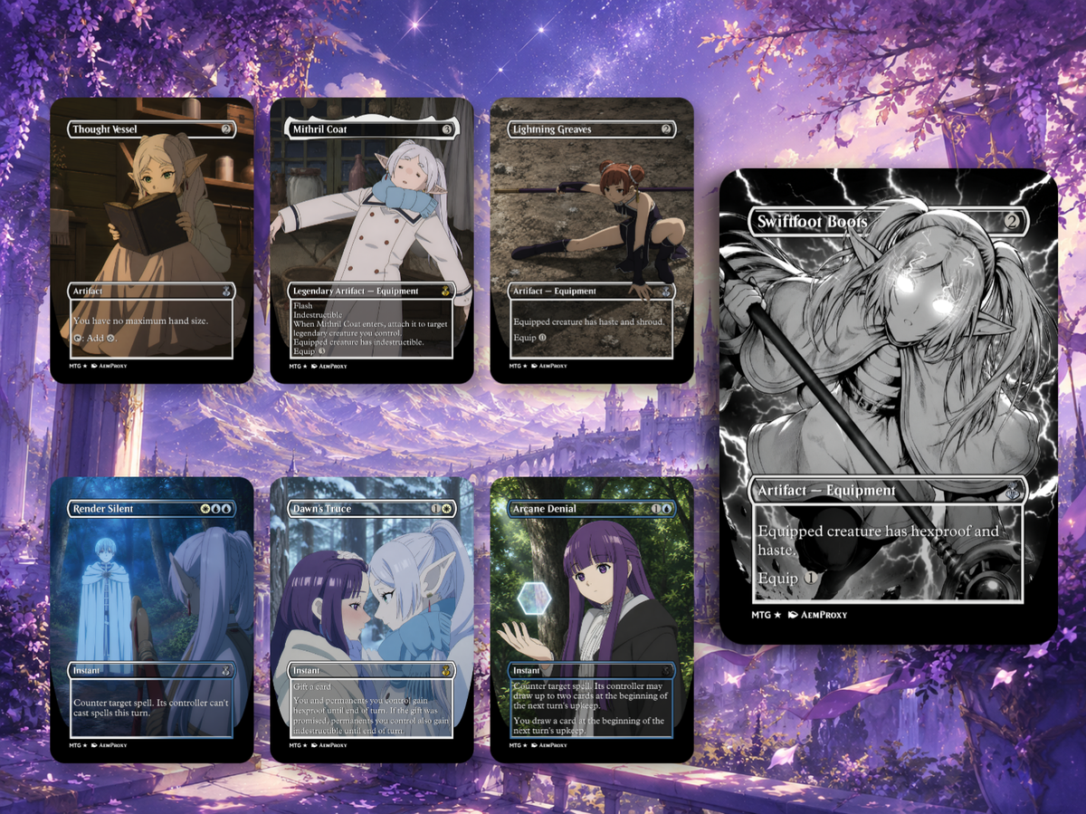 Frieren the Slayer Anime Commander Deck | 100-Card MTG Proxy EDH Set | ProxyTCG