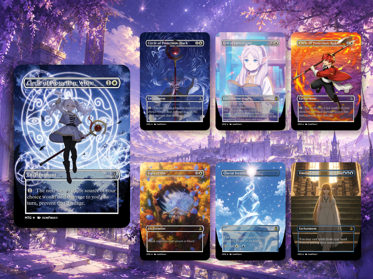 Frieren the Slayer Anime Commander Deck | 100-Card MTG Proxy EDH Set | ProxyTCG