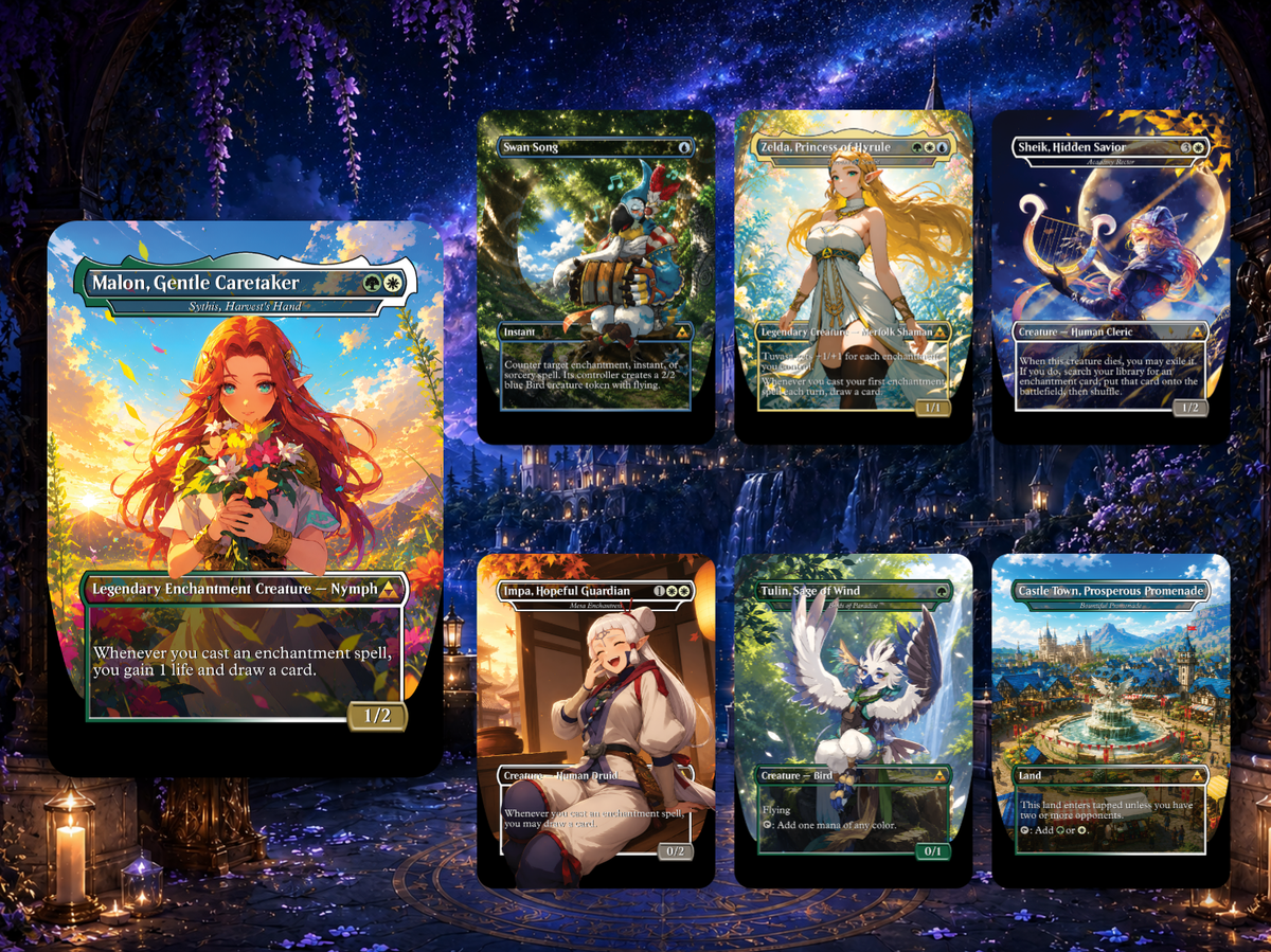 Hyrule Reborn Zelda-Inspired Commander Proxy Deck | 100+ Cards | ProxyTCG