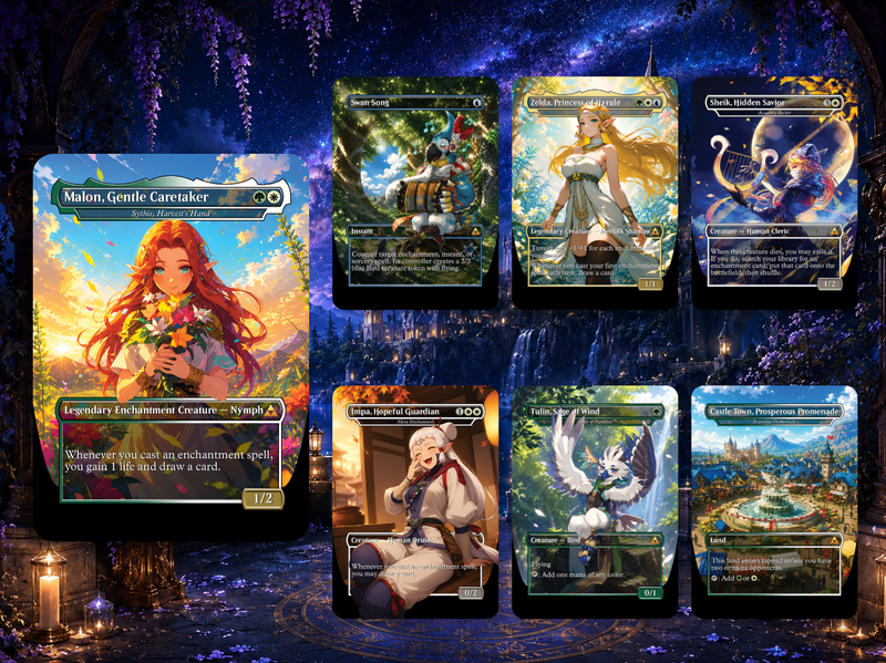 Hyrule Reborn Zelda-Inspired Commander Proxy Deck | 100+ Cards | ProxyTCG