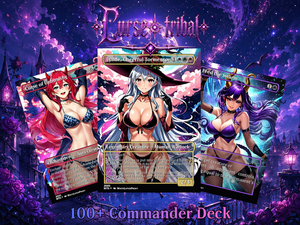 CURSE TRIBAL COMMANDER DECK | 118+ CARDS | ProxyTCG