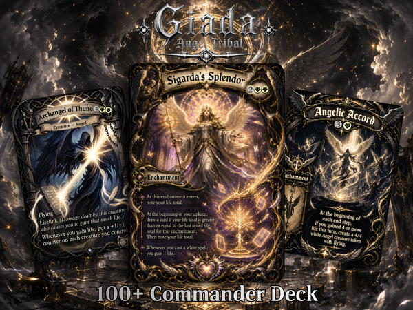 Giada Angel Tribal Commander Proxy Deck | 100+ Premium MTG Proxy Cards | ProxyTCG