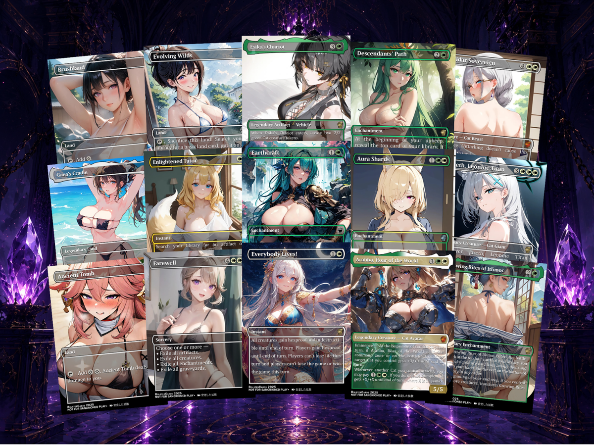 ARAHBO, ROAR OF THE WORLD COMMANDER DECK – 111+ CARDS - ProxyTCG