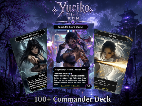 Yuriko Shadowblade Ninja Commander Deck – 105+ Cards - ProxyTCG