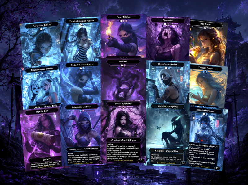 Yuriko Shadowblade Ninja Commander Deck – 105+ Cards - ProxyTCG