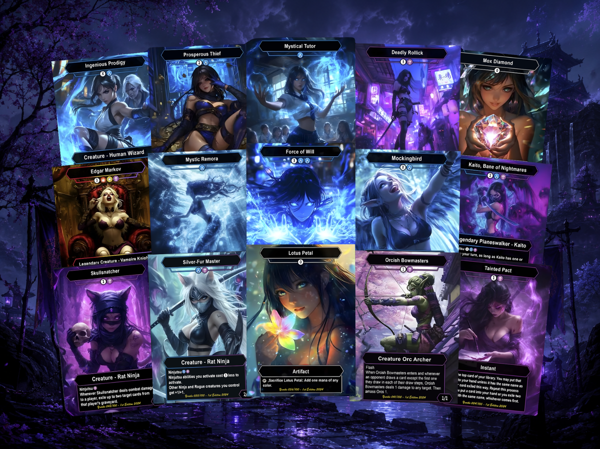 Yuriko Shadowblade Ninja Commander Deck – 105+ Cards - ProxyTCG