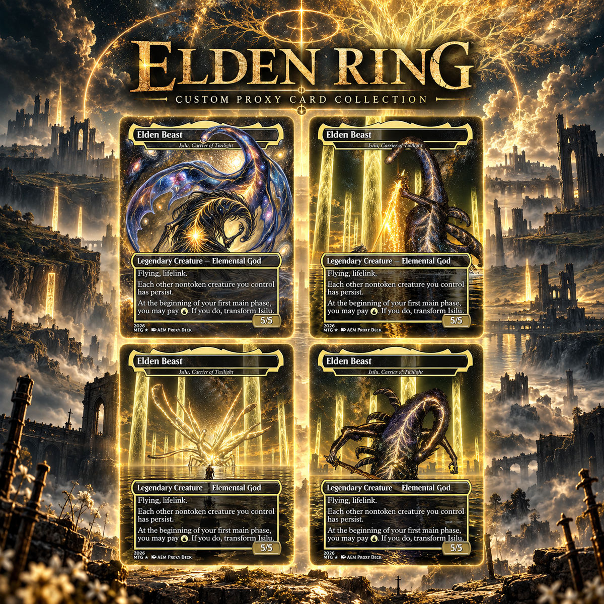 Elden Ring Commander Deck V3 – 100+ Cards | ProxyTCG