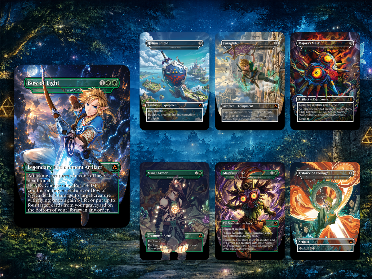 Savior of Hyrule Commander Deck | 116+ Cards | ProxyTCG
