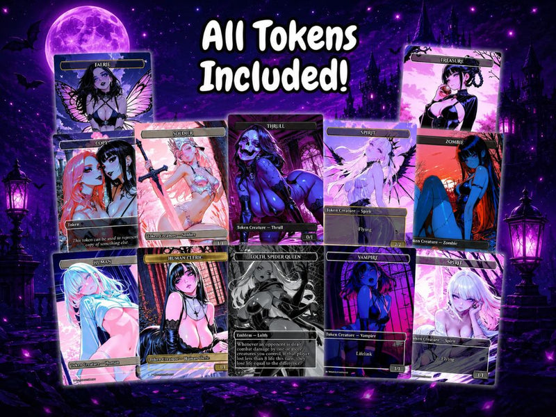 | New | Teysa Goths Anime Commander Deck | 126-Card Fan-Made MTG Proxy Set | ProxyTCG