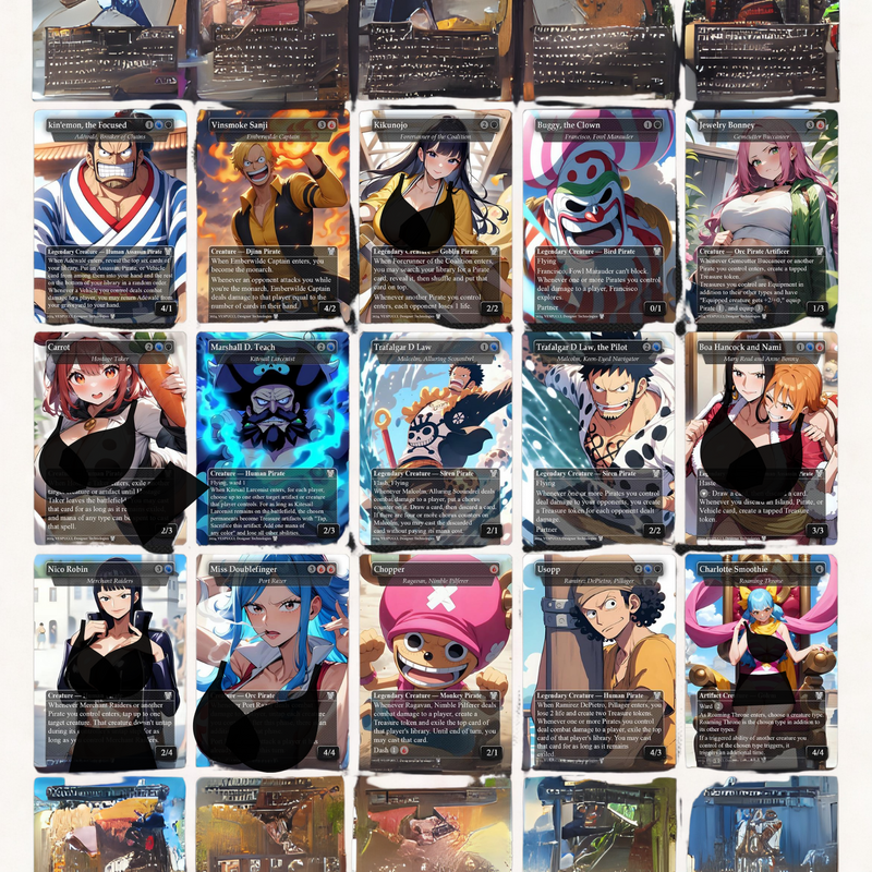 One Piece Commander Deck | 121+ Cards | ProxyTCG
