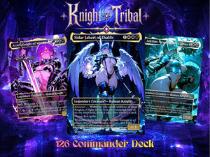 Sidar Knight Tribal Anime Commander Deck | 126-Card | ProxyTCG