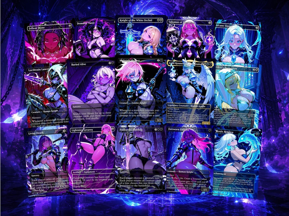 Sidar Knight Tribal Anime Commander Deck | 126-Card | ProxyTCG