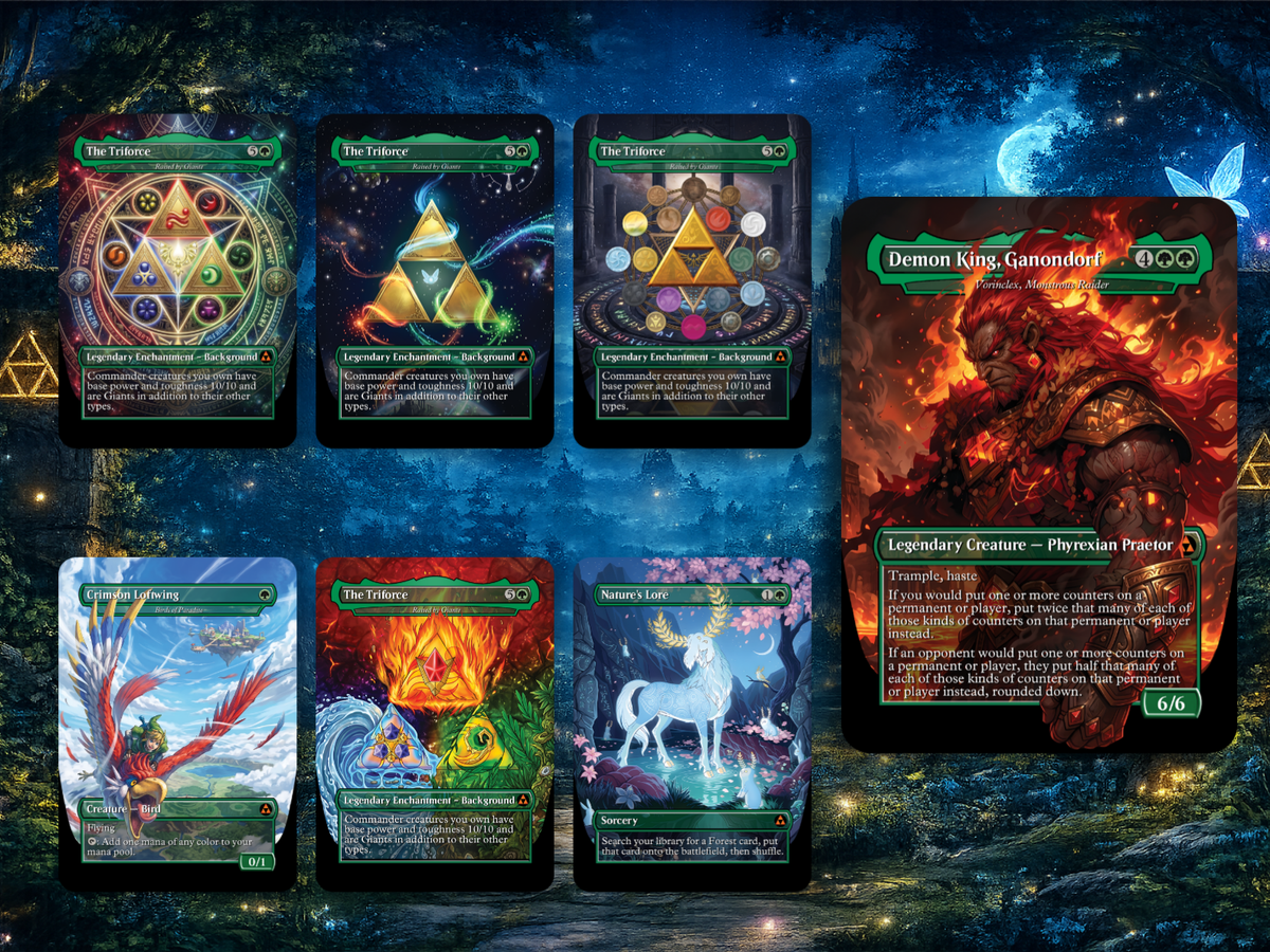 Savior of Hyrule Commander Deck | 116+ Cards | ProxyTCG
