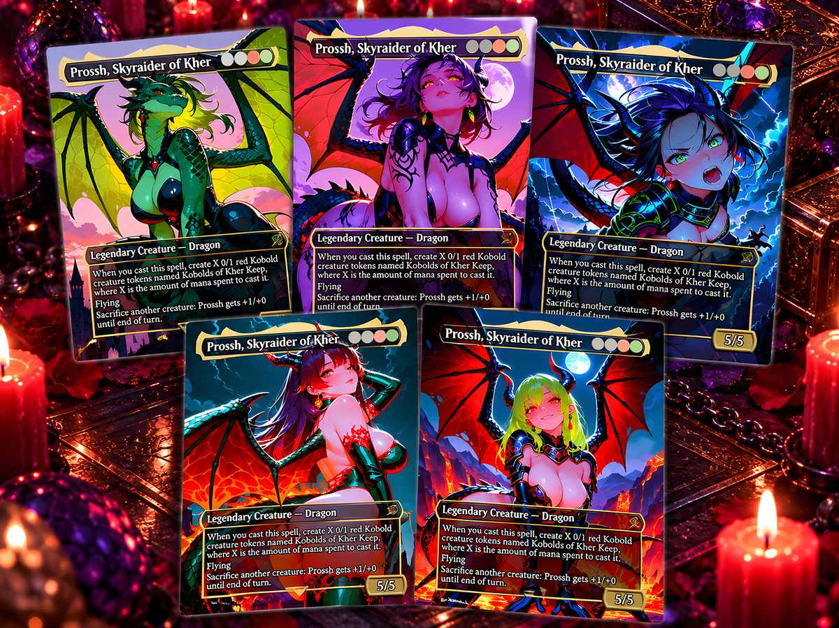 Prossh Sacrifice Commander Deck – 100+ Cards Custom Art EDH Set