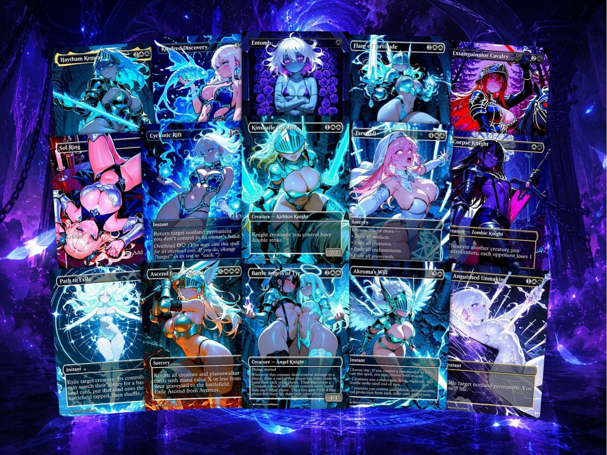 Sidar Knight Tribal Anime Commander Deck | 126-Card | ProxyTCG