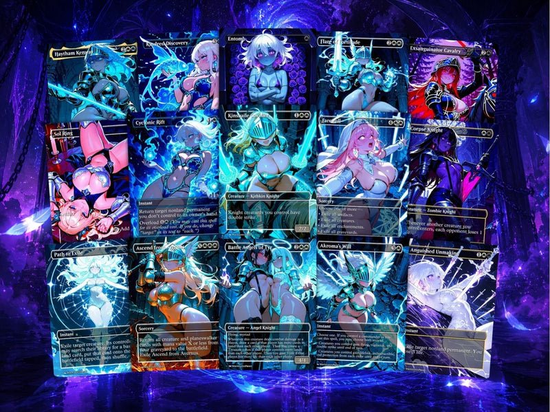 Sidar Knight Tribal Anime Commander Deck | 126-Card | ProxyTCG