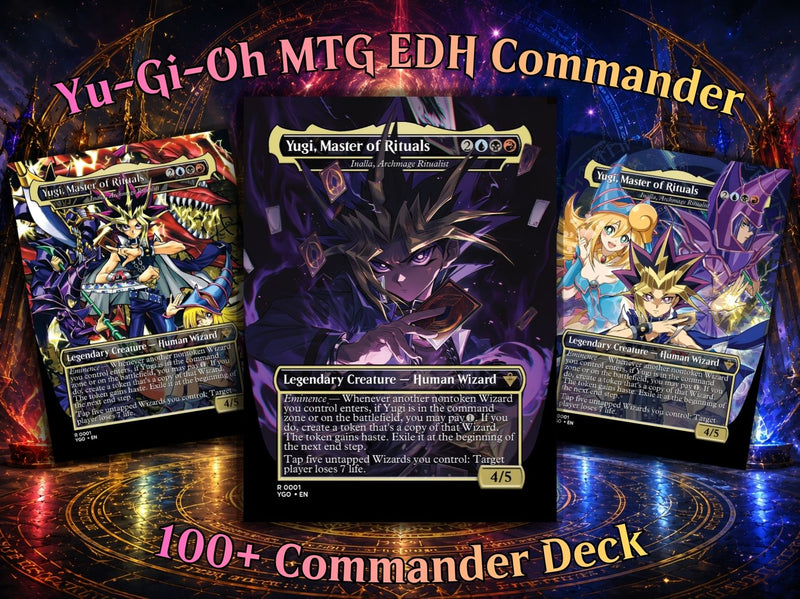Yugioh Dark Magic Commander Deck | 111+ Cards | ProxyTCG