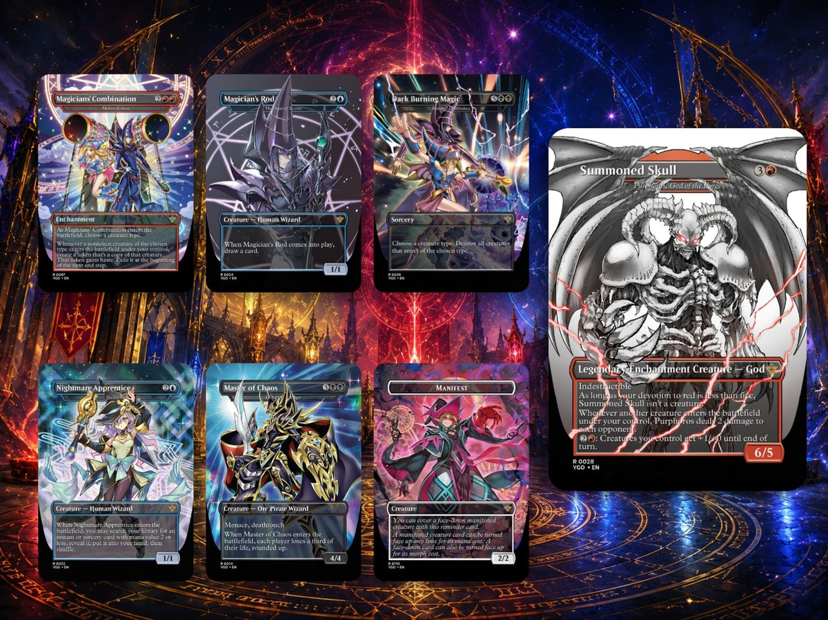 Yugioh Dark Magic Commander Deck | 111+ Cards | ProxyTCG