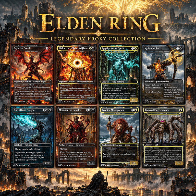 Elden Ring Commander Deck V3 – 100+ Cards | ProxyTCG