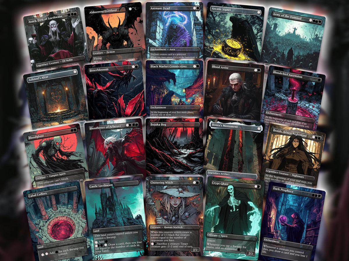 Ayara Death by 1000 Cuts Gothic Sacrifice EDH Deck | ProxyTCG