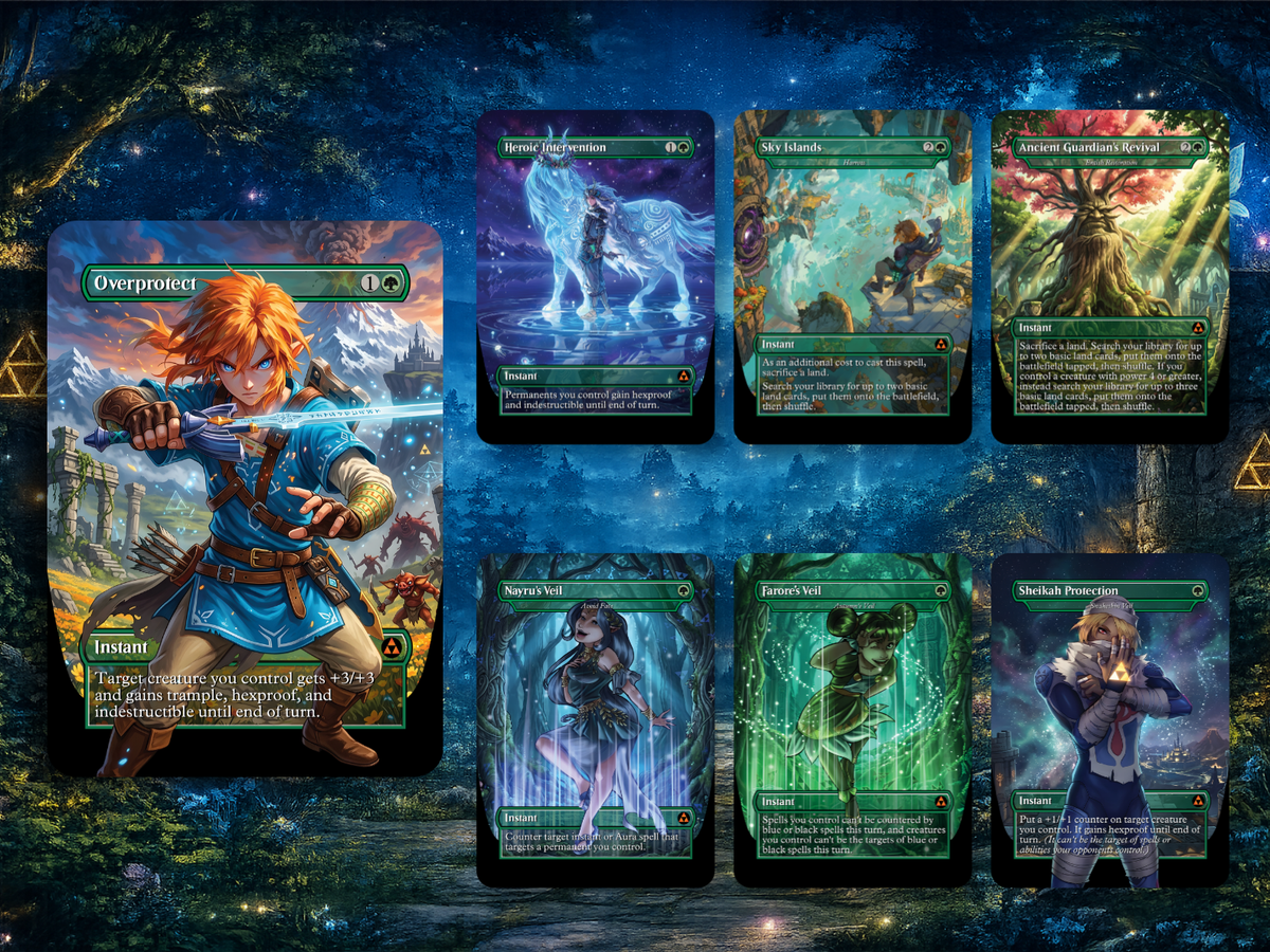 Savior of Hyrule Commander Deck | 116+ Cards | ProxyTCG