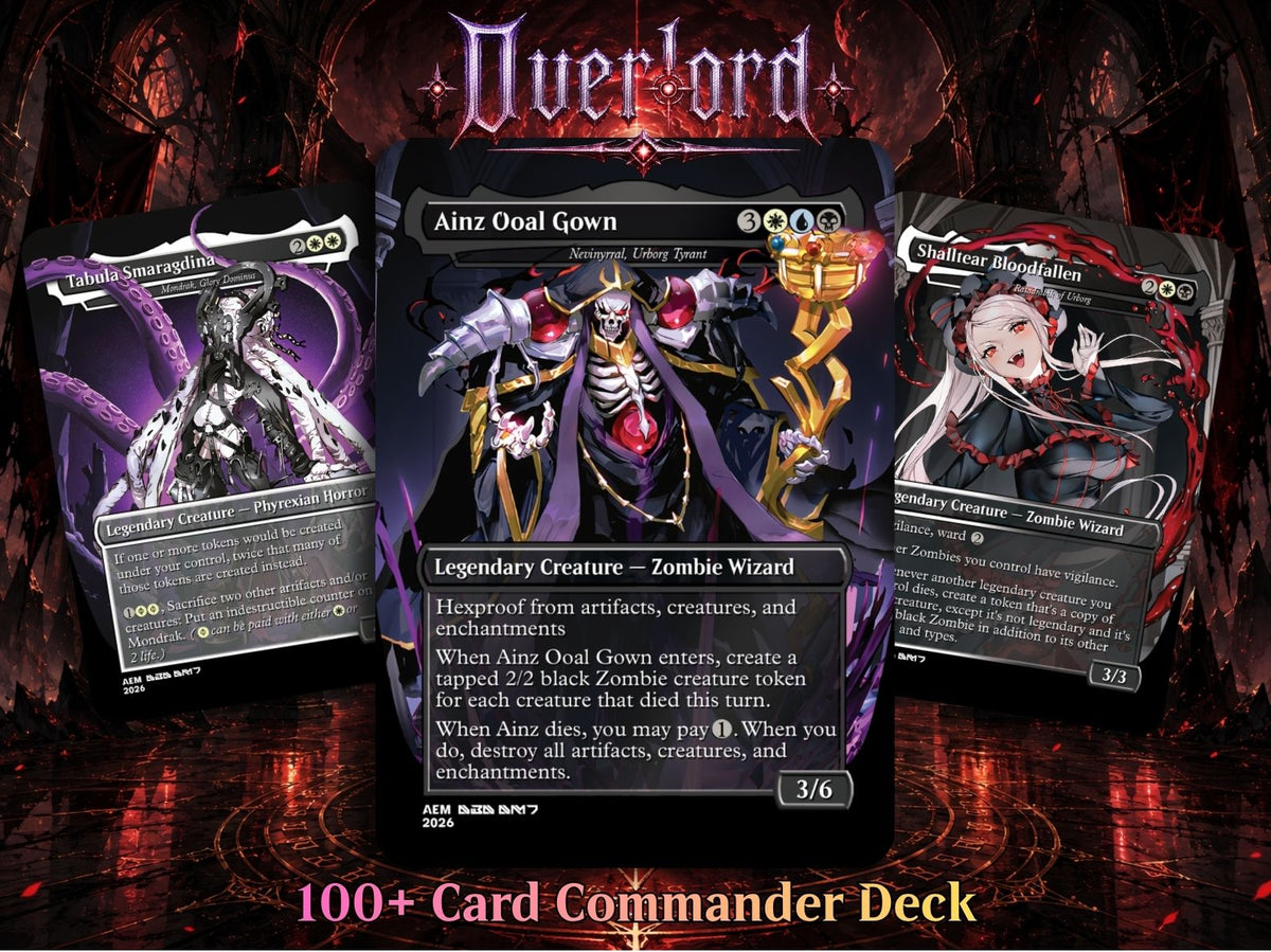 Overlord Zombie Tribal Commander Deck - 100+ Cards | ProxyTCG