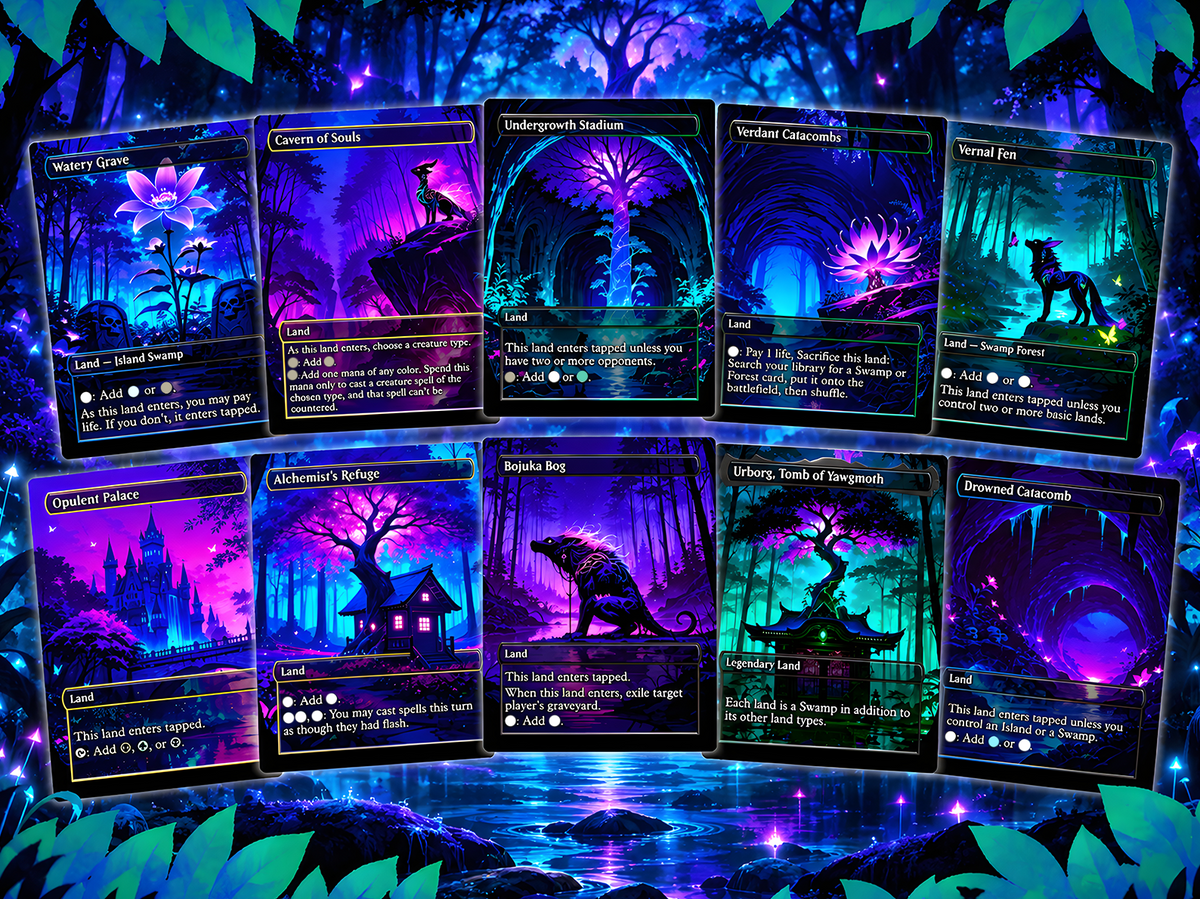 Maralen Fae Commander Deck – 100+ Cards Custom Art EDH Set