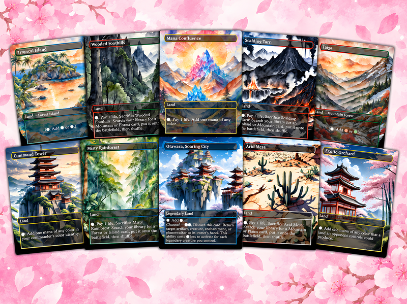 Kitsune Warriors Commander Deck – 100+ Cards Custom Art EDH Set