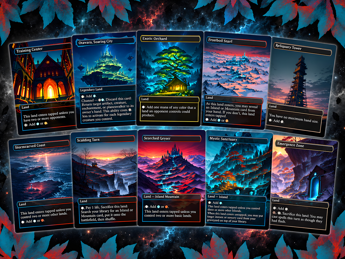 Niv Spellslinger Commander Deck – 100+ Cards Custom Art EDH Set