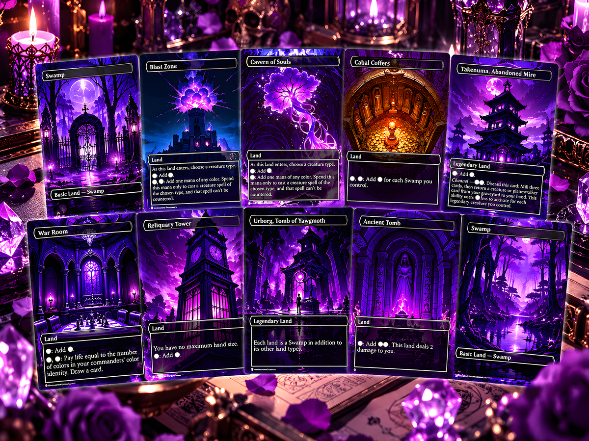 Yawgmoth Proxy Commander Deck – 100+ Cards Custom Art EDH Set