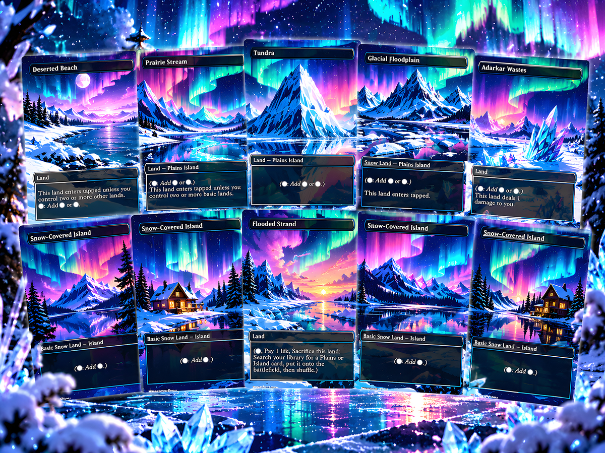 Hylda Ice Queen Commander Deck – 100+ Cards Custom Art EDH Set
