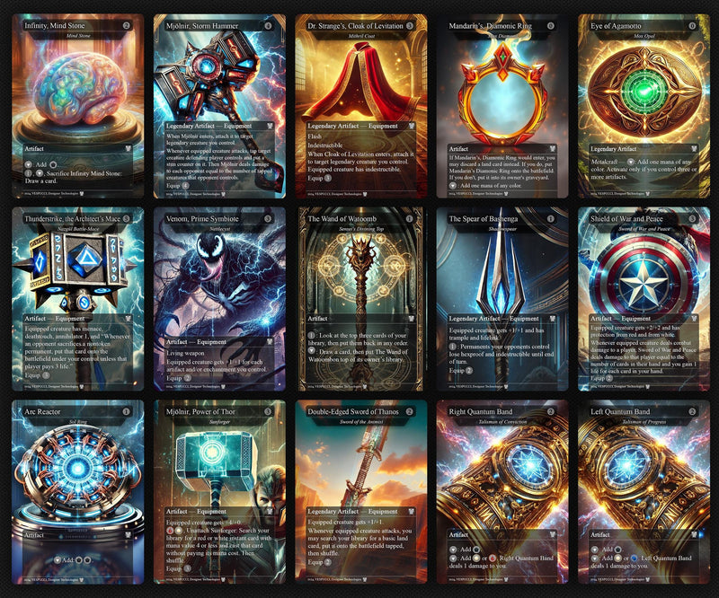 Captain America Super-Soldier Commander Deck | 123+ Cards | ProxyTCG