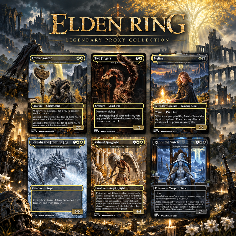 Elden Ring Commander Deck V3 – 100+ Cards | ProxyTCG