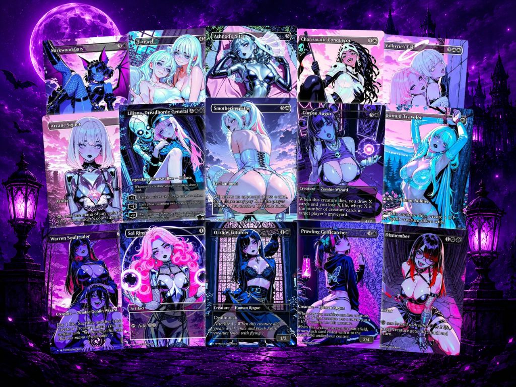 | New | Teysa Goths Anime Commander Deck | 126-Card Fan-Made MTG Proxy Set | ProxyTCG