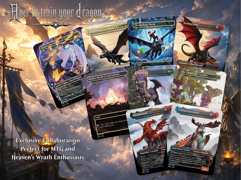 How To Train Your Dragon Commander Deck – 116+ Cards | ProxyTCG