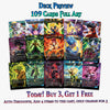 Dragon Ball MTG Proxy Commander Deck - 115+ Pcs Saiyan Warrior Set