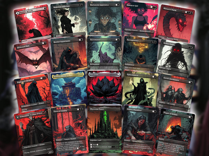 Ayara Death by 1000 Cuts Gothic Sacrifice EDH Deck | ProxyTCG