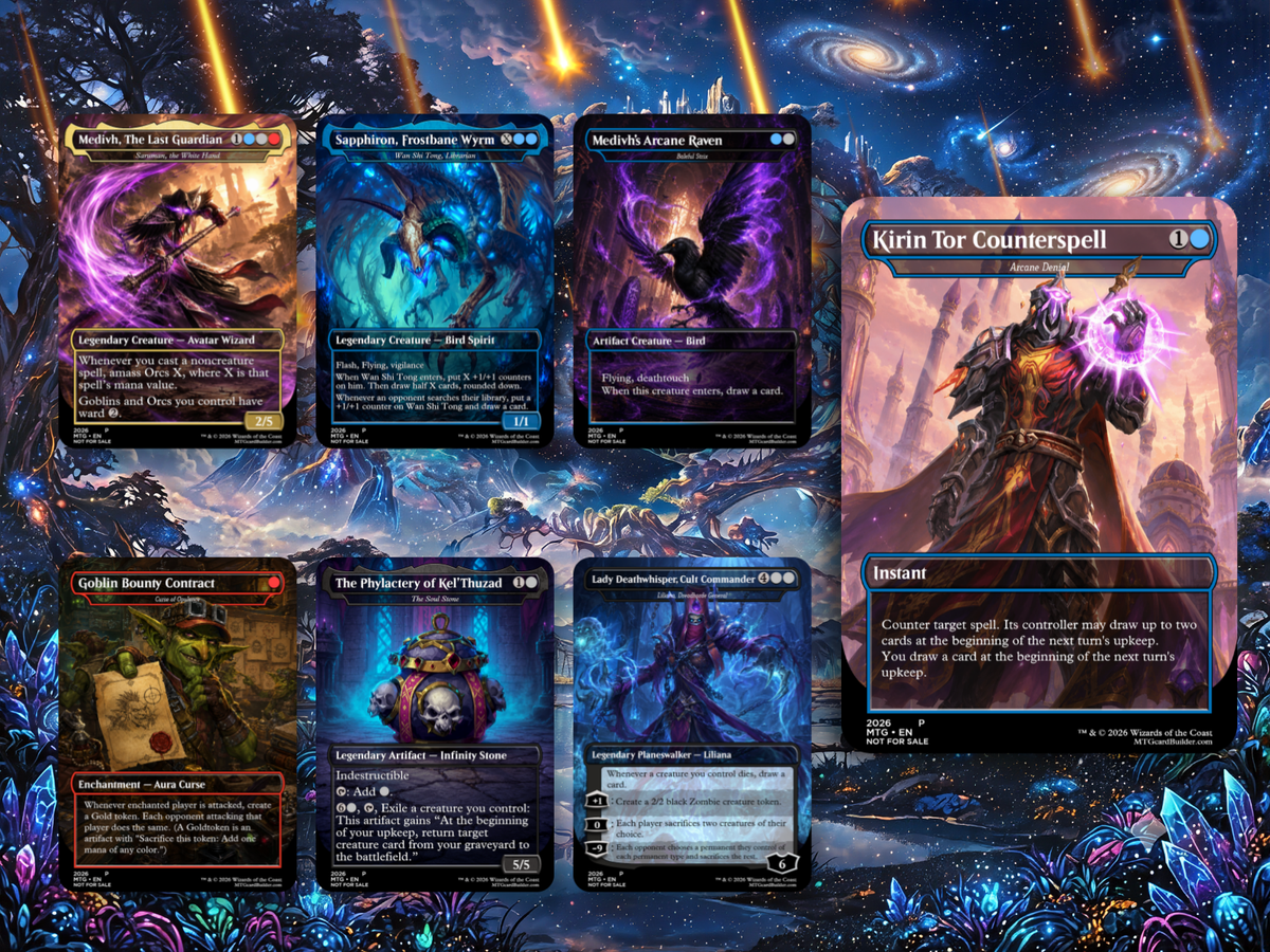 Redemption of Arthas Lich King Commander Deck | 106-Card | ProxyTCG